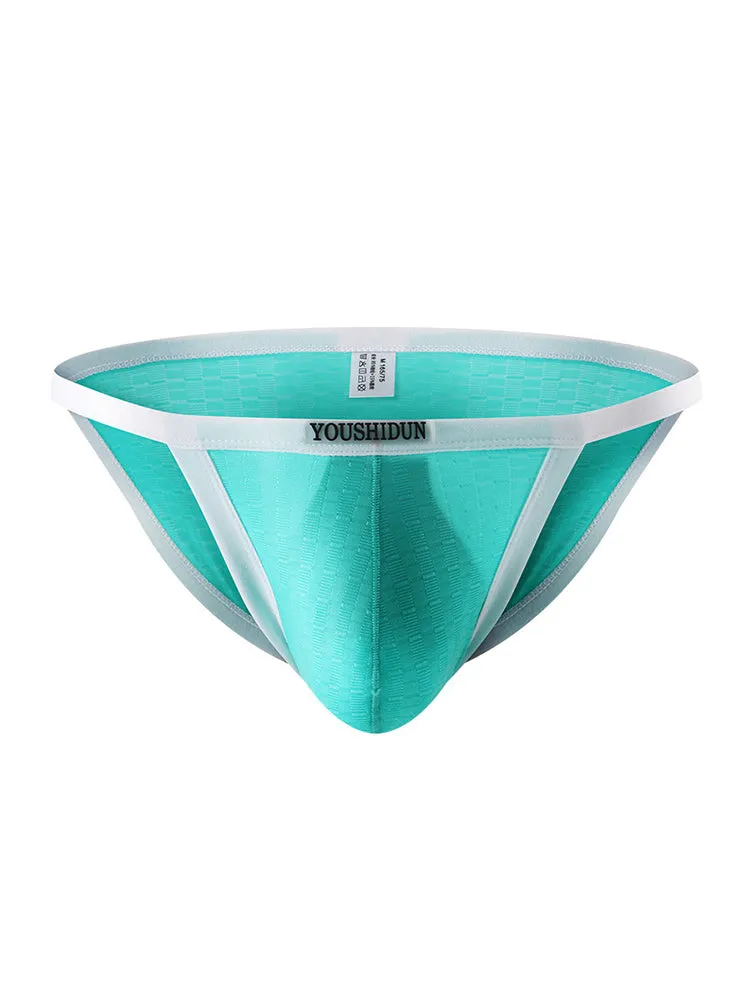 3-pack Men's Low Waist Sexy Narrow Hem Breathable Briefs