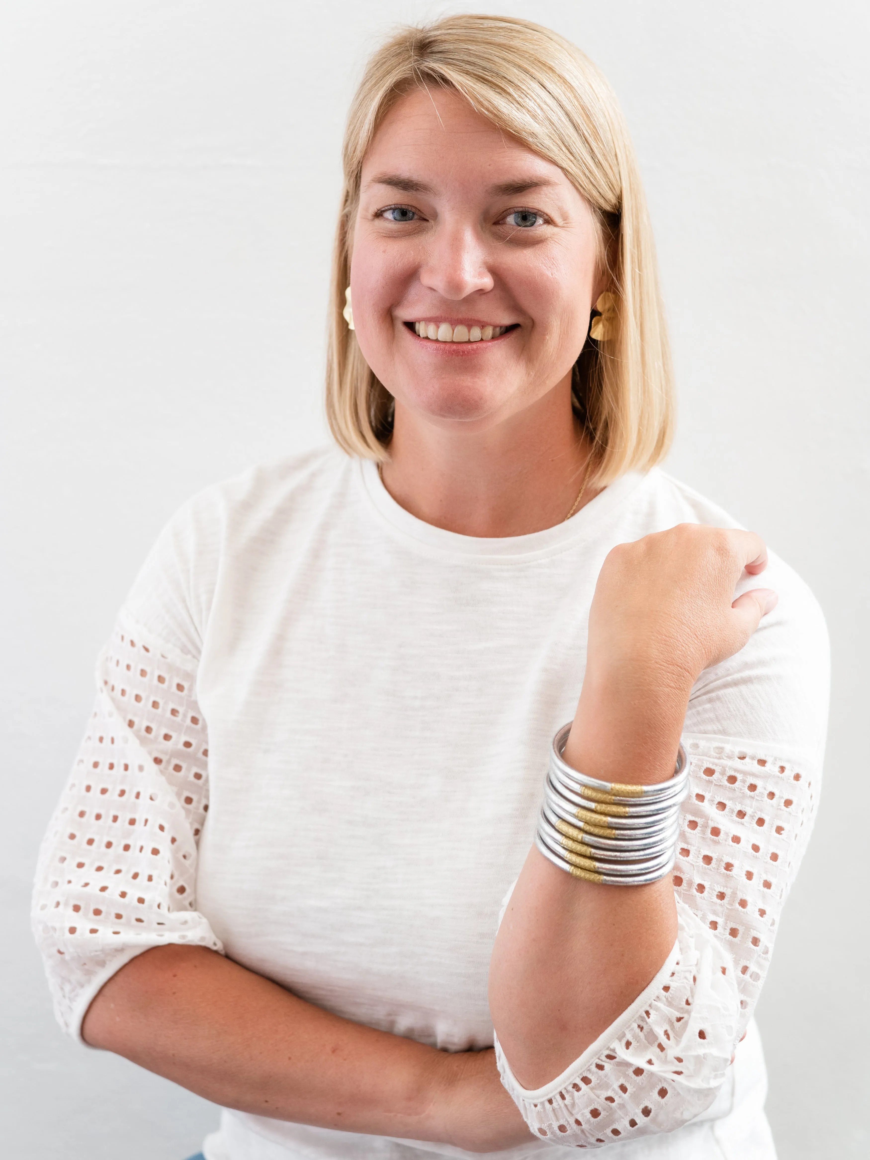 All Weather Bangles Silver by BuDhaGirl