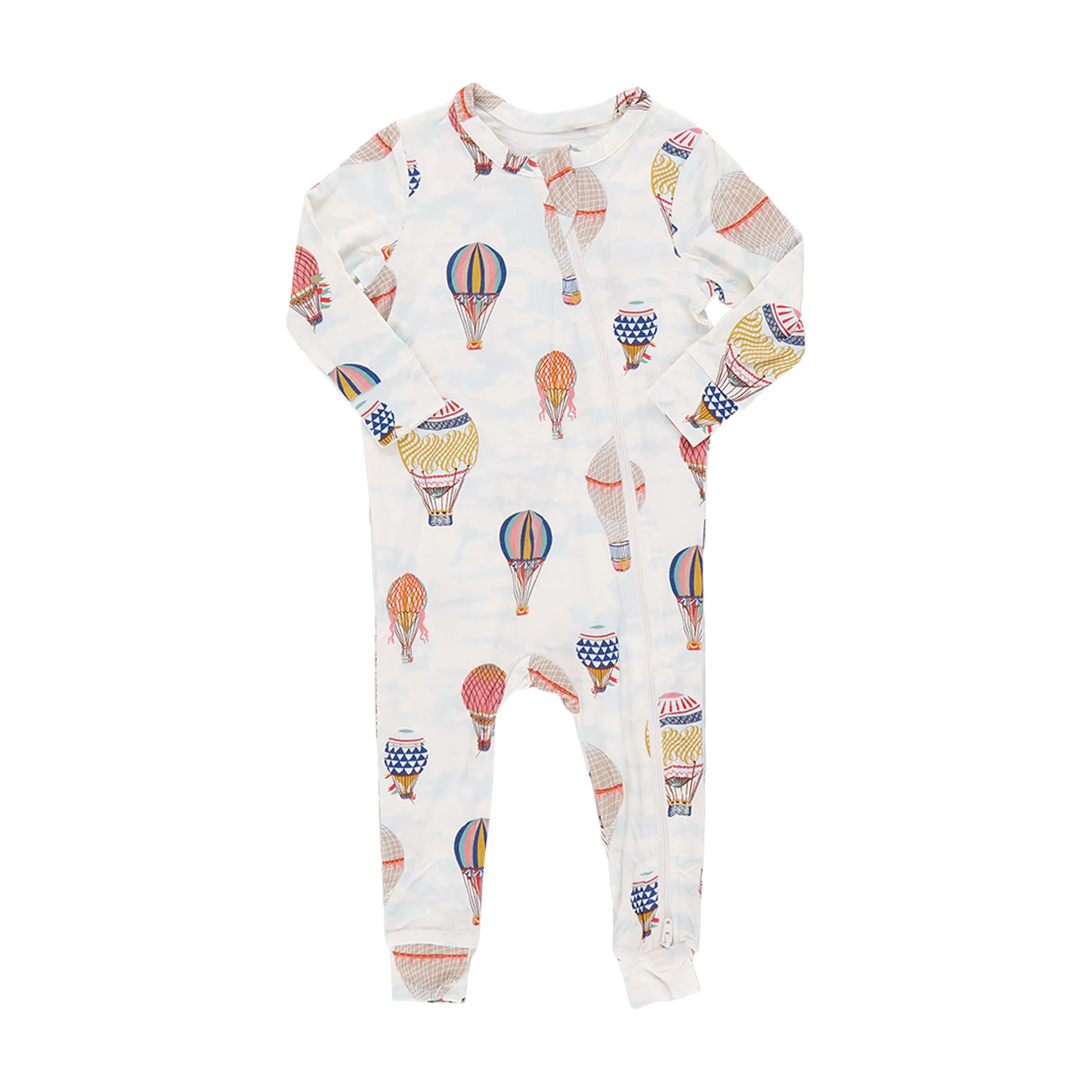 Baby Bamboo Romper - Hot Air Balloons