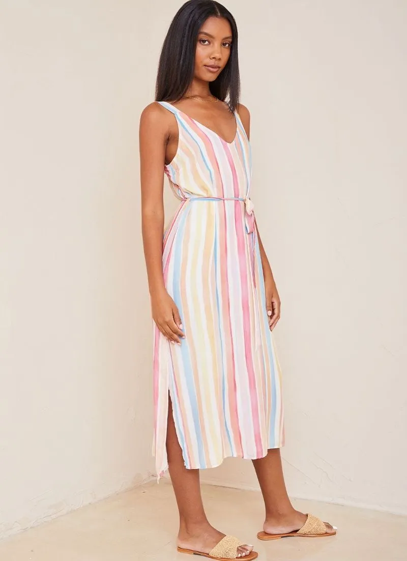 Belted Slip Dress