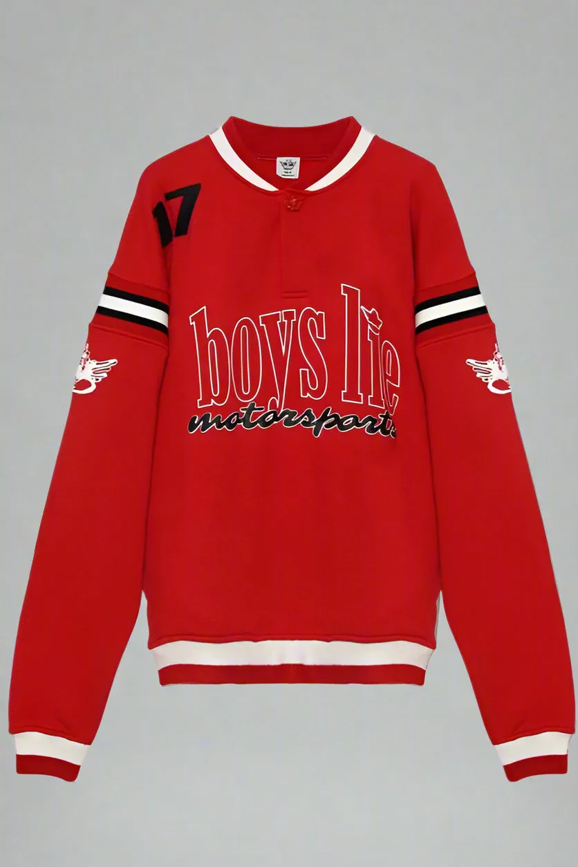 Boys Lie Fire Fueler Jordan Crewneck Jumper