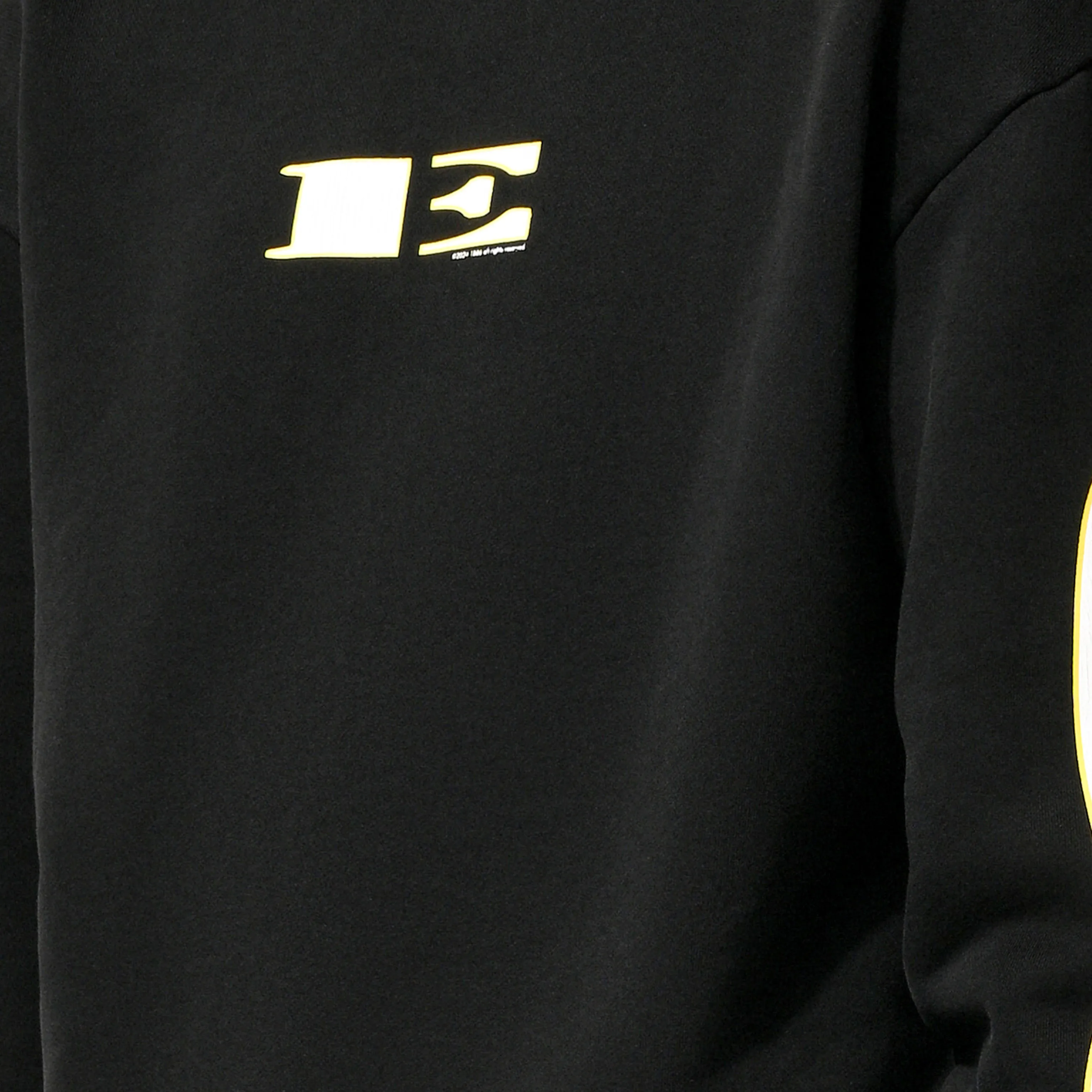 E SWEATSHIRT - BLACK