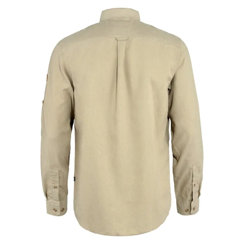 FJÄLLRÄVEN Men's Övik Travel Shirt Long Sleeve
