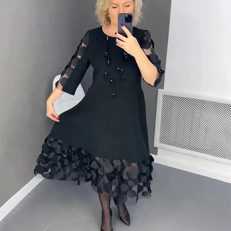 Ines | Elegant Flared Dress
