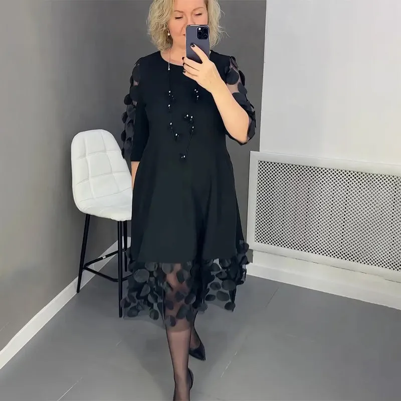 Ines | Elegant Flared Dress