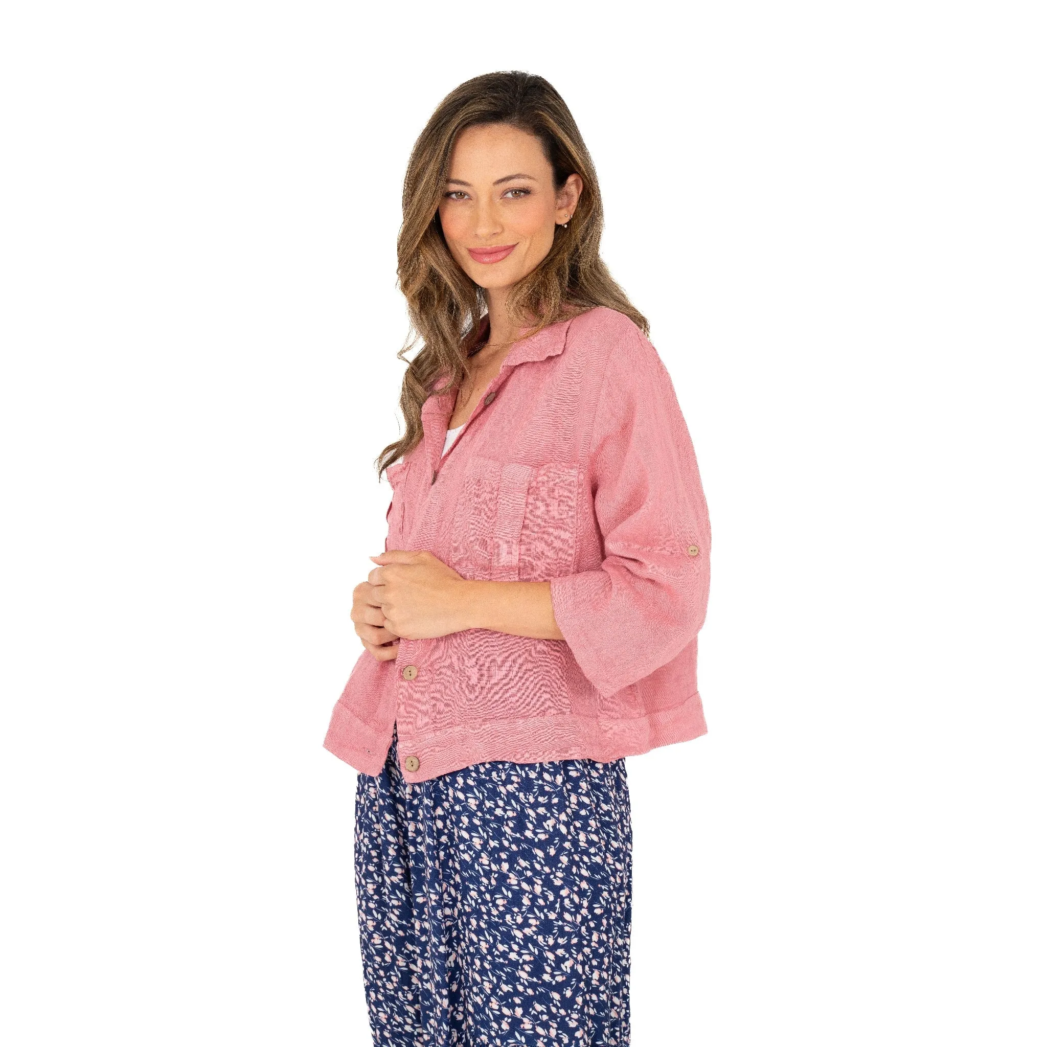 M Made in Italy  Women's Woven Jacket