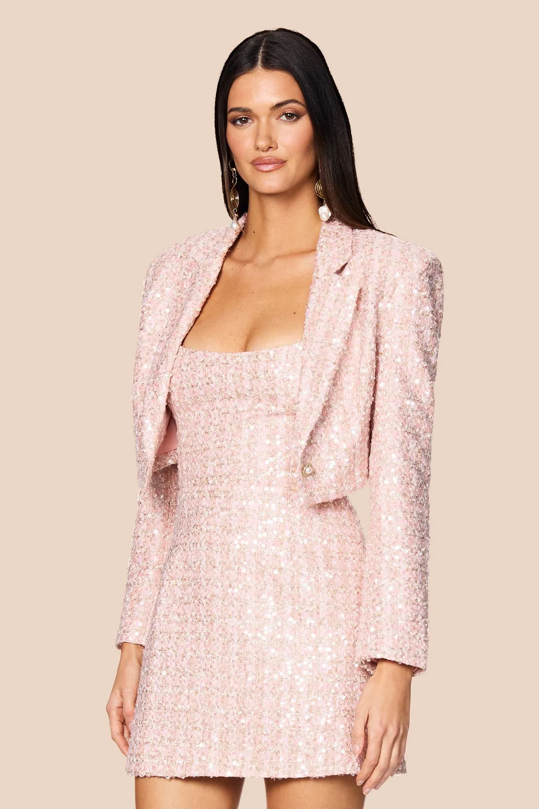Nookie Tyler Blazer - Baby Pink