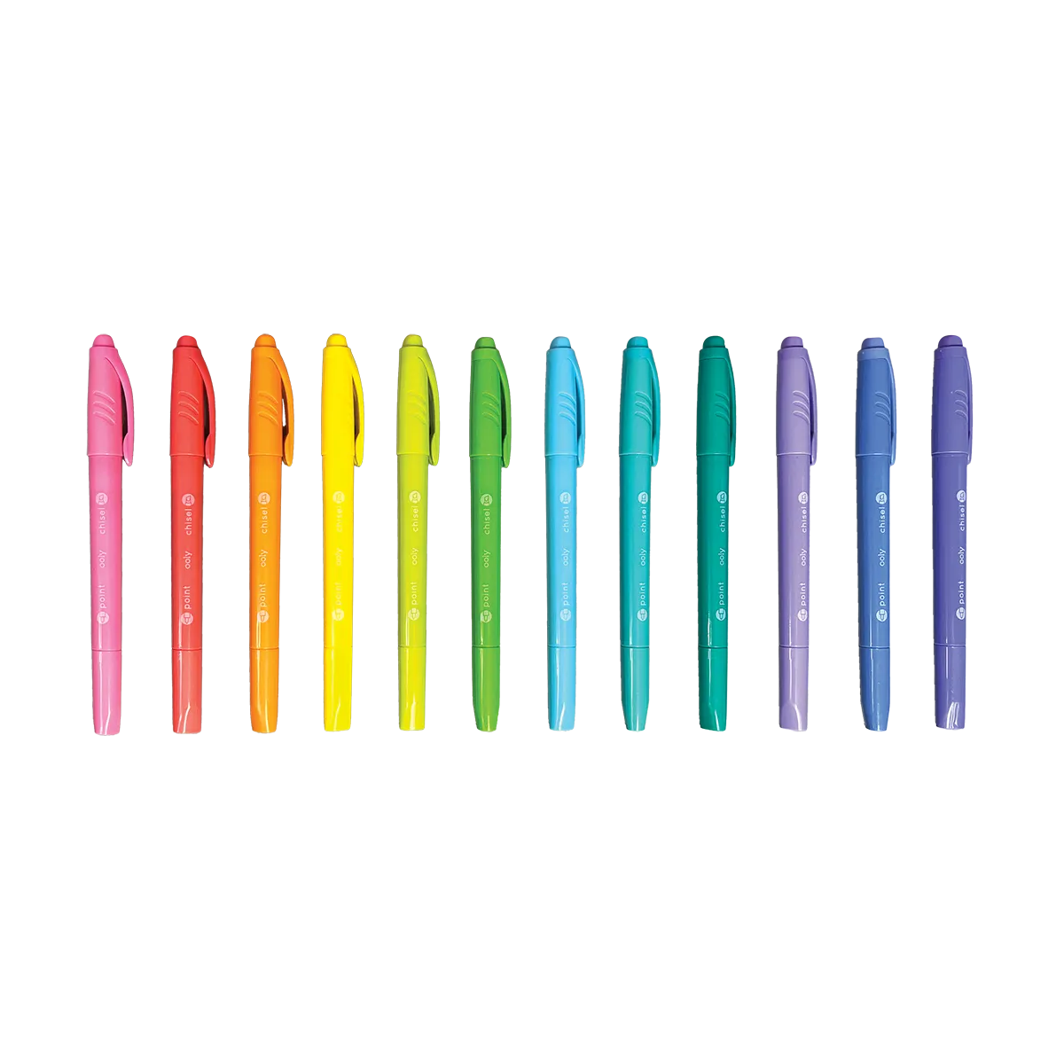 Pastel Hues Dual Tip Markers - Set of 12 by OOLY