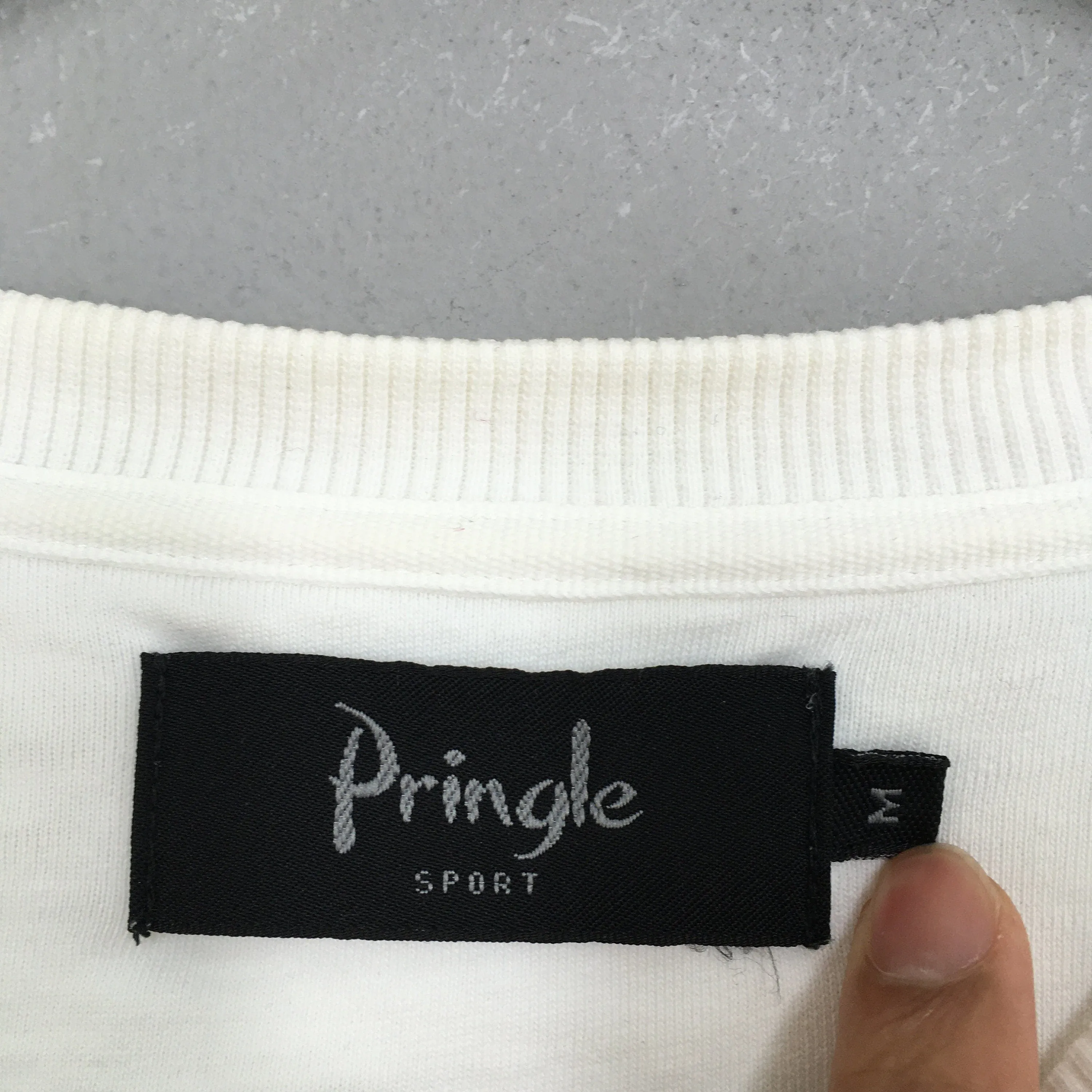 Pringle Sports Scottish Sweatshirt Medium