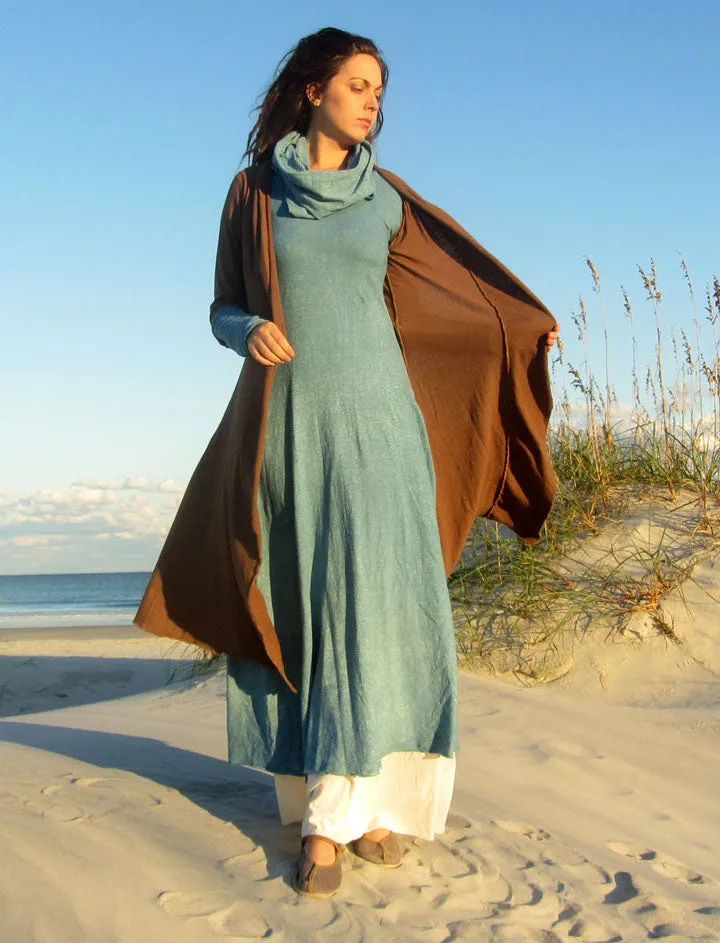 Simplicity Belted Below Knee Cardigan