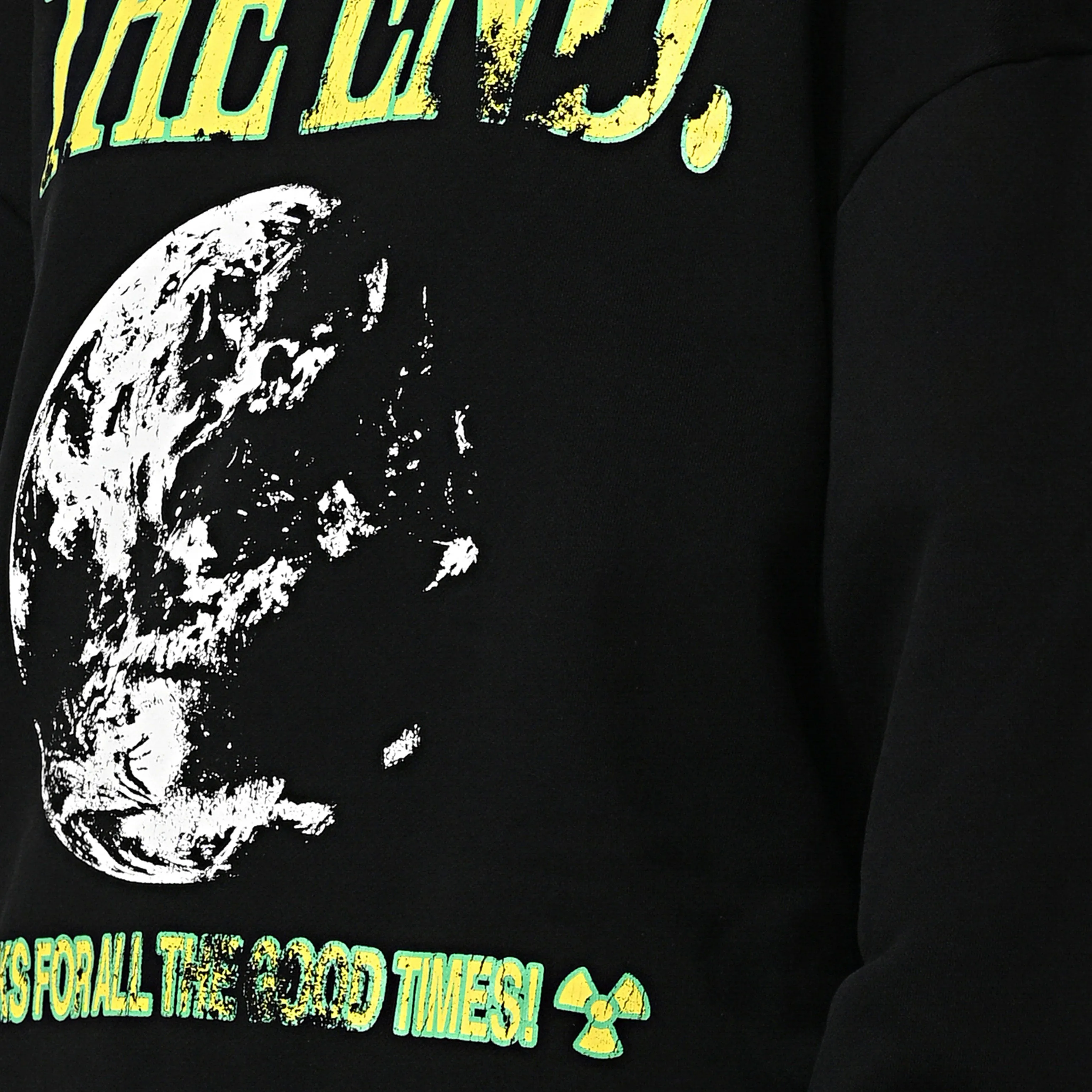 THE END SWEATSHIRT - BLACK