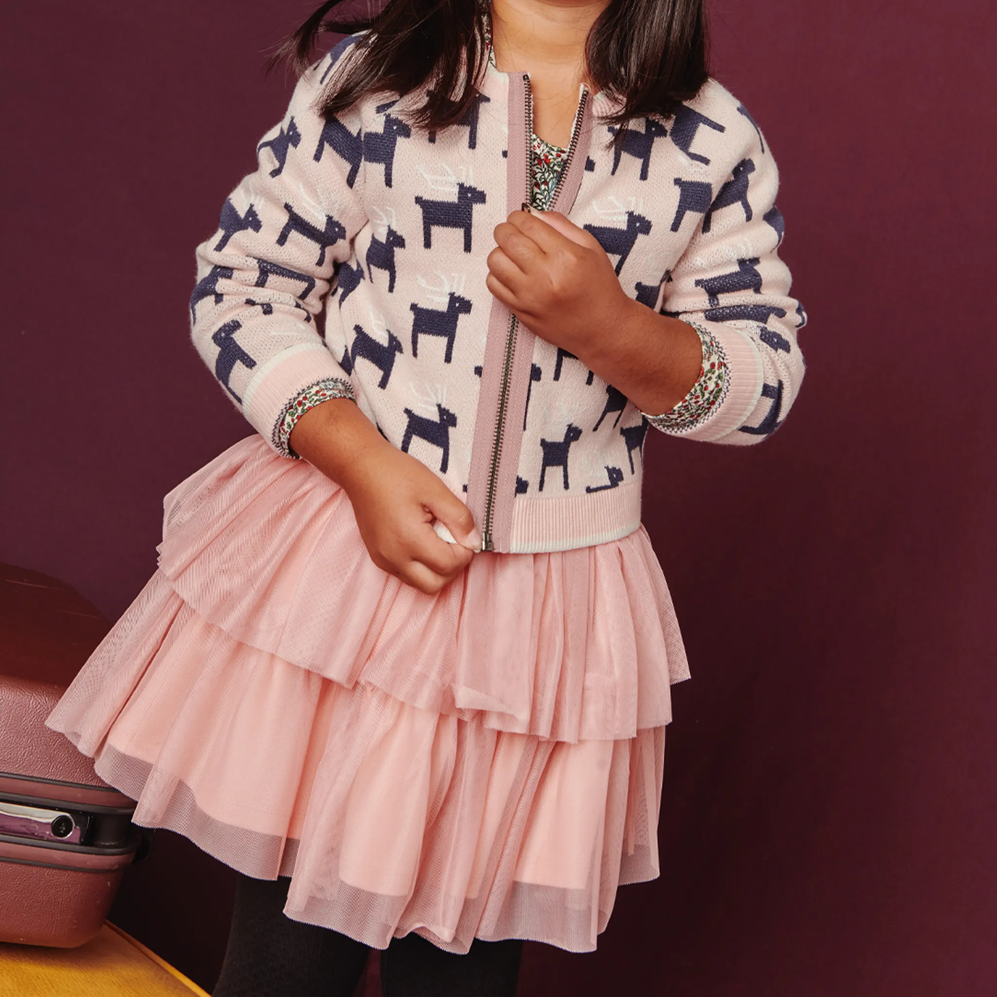 Tiered Tulle Skirt