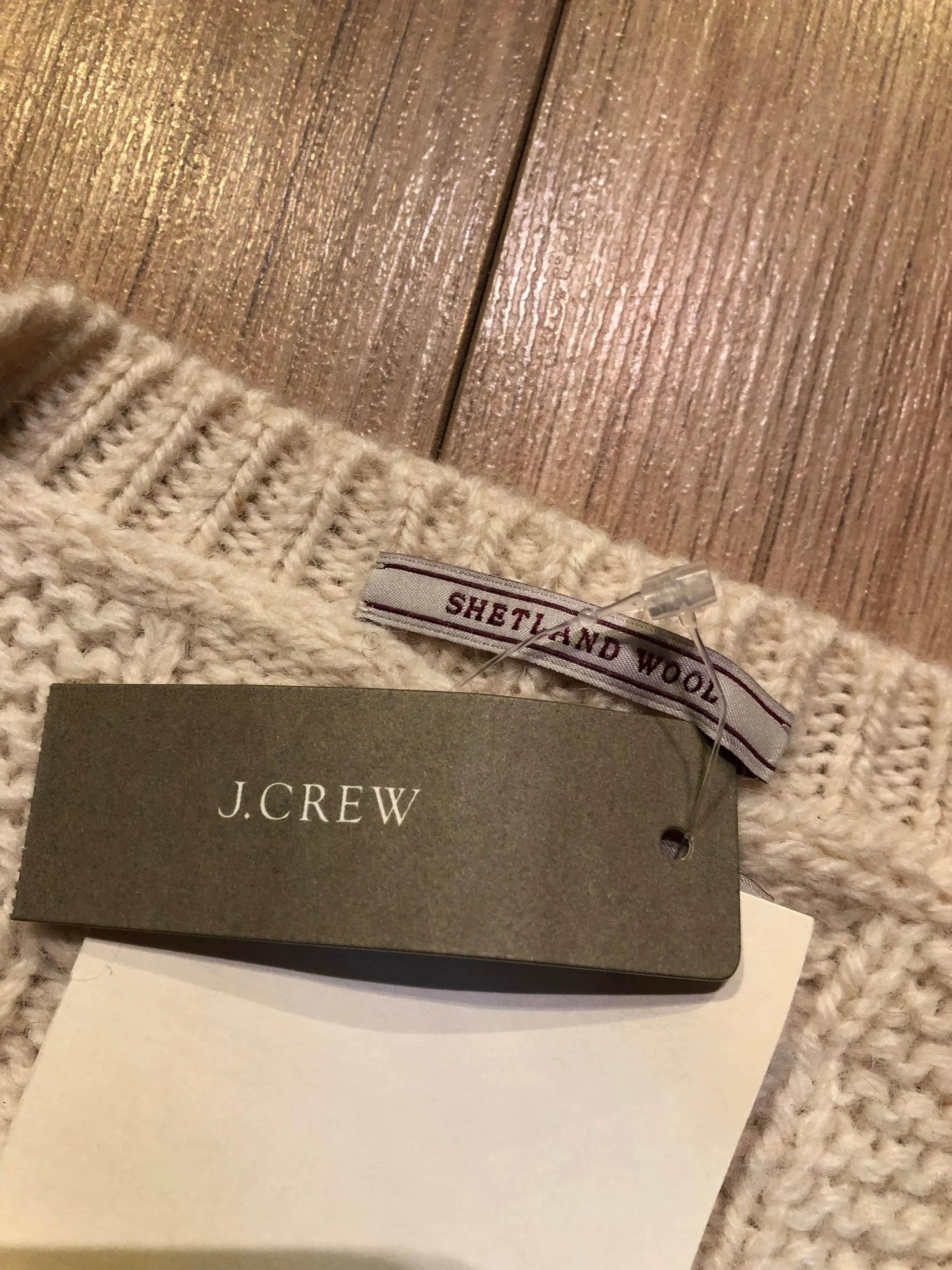 Wallace and Barnes for J-Crew crewneck sweater, NWT