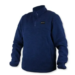 WCPS MEN'S FLEECE 1/4 ZIP - HEATHER BLUE