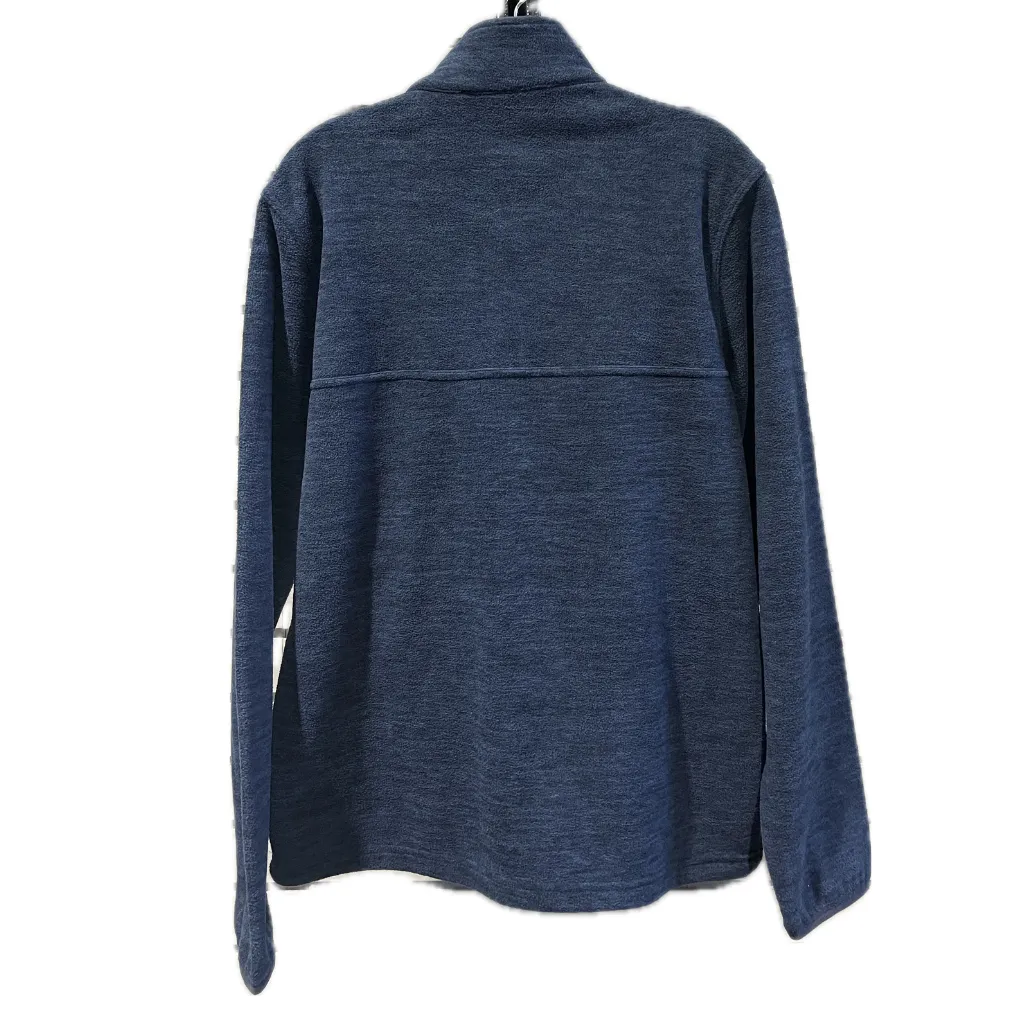 WEST COAST PADDLE SPORTS UNISEX LONG SLEEVE FLEECE PULLOVER HEATHER NAVY